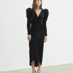 Ronny Kobo Velvet Dress